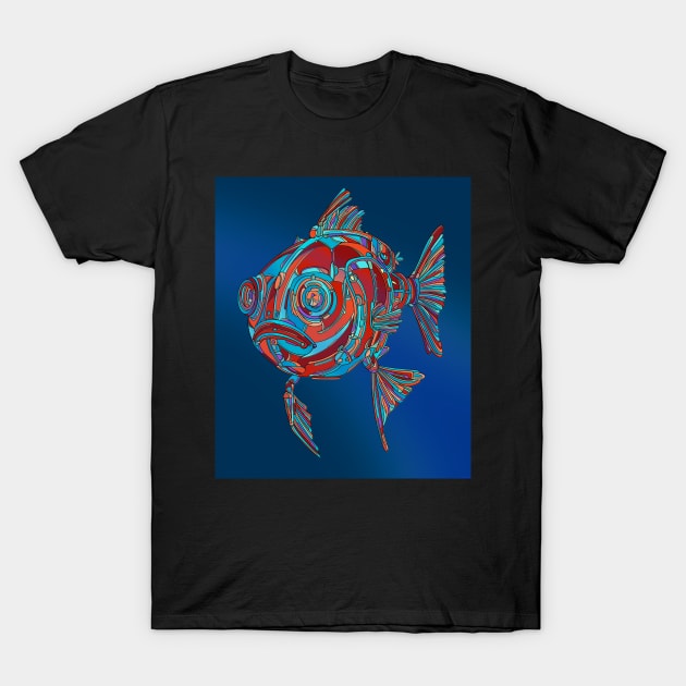 Robot fish T-Shirt by DaveDanchuk